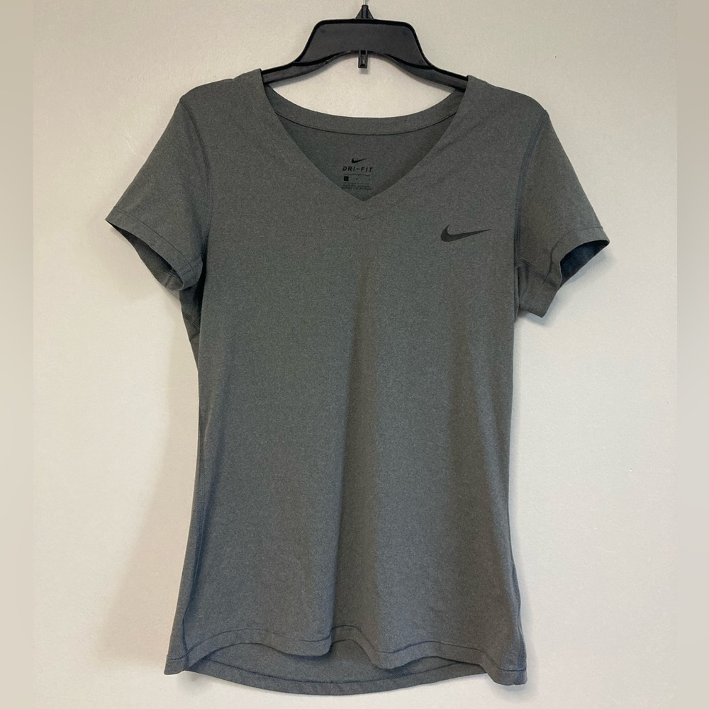 Nike Dri-FIT Heather Gray Tee